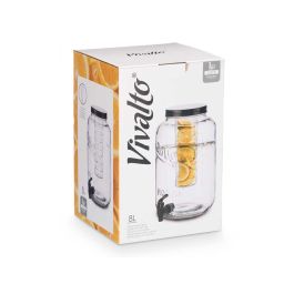 Jarra con enfriador 8000 ml negro Vivalto - 20.7x32x20.7 cm (6 Unidades) Jarra con enfriador 8000 ml negro Vivalto - 20.7x32x20.7 cm (6 Unidades)