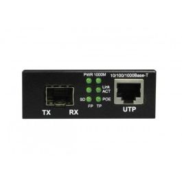 Z ALLNET Medienkonverter PoE (15.4W/30W) auf 1000BASE-SX/LX Single-/ Multimode SFP Mini-GBIC Anschluss ALL-MC202P-SFP1-PoE