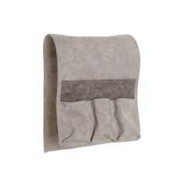 Portamandos Tradicional DKD Home Decor Gris Claro Gris Oscuro 0.5 x 90 x 30 cm