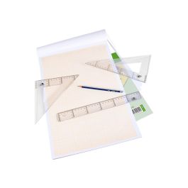 Bloc Papel Milimetrado Liderpapel Encolado 297x420 mm 50 Hojas 80 gr-M2 Bloc Papel Milimetrado Liderpapel Encolado 297x420 mm 50 Hojas 80 gr-M2