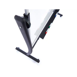 Rocada Pizarra Blanca Magnética Lacada Soporte Volteable Doble Cara 120x90 cm