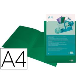 Carpeta Liderpapel Dossier Dos Bolsas Canguro 45683 Polipropileno Din A4 Verde Precio: 3.0250004356. SKU: B1AMQLQ9T9