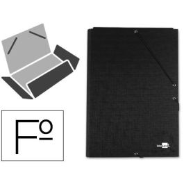 Carpeta Liderpapel Gomas Folio 3 Solapas Carton Forrado Negra Precio: 9.0749998427. SKU: B18WVN94QN