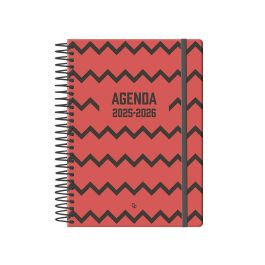 Agenda Escolar Liderpapel 25-26 Espiral Patterns Zigzag Dia Pagina A5 Bilingüe Papel Fsc Agenda Escolar Liderpapel 25-26 Espiral Patterns Zigzag Dia Pagina A5 Bilingüe Papel Fsc