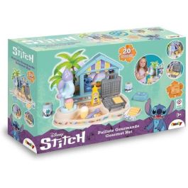 Smoby Stitch Beach Bar Playset, Set de Juego Temático de Playa con 12 Accesorios, para Niños de 3 Años