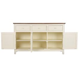DKD Home Decor Buffet Tradicional Crema 150 x 90 x 45 cm Mango y MDF