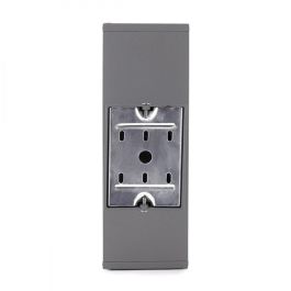 Aplique de Pared IP65 (Sin Lámpara) E27 Ø90Mm Negro Grace