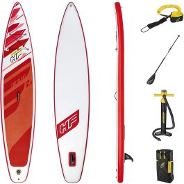 Bestway 65343 - Tabla Paddle Surf Hinchable Fastblast Tech Set Hydro-Force, 381 cm, Incluye Remo y Mochila
