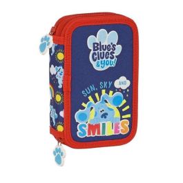 Plumier Doble Blue's Clues Azul marino (28 piezas) Plumier Doble Blue's Clues Azul marino (28 piezas)