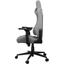 COUGAR Silla Gaming Explore Royal Ash F, Silla para Videojuegos Universal de Tela Negro/Gris, Soporta hasta 120kg