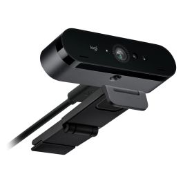 Logitech BRIO 4K Cámara Web, 4K Ultra HD, 13 MP, 90 fps, Zoom 5x, Campo de Visión 90°, Micrófono Dual Omnidireccional, USB-C a USB-A, Color Negro Precio: 136.88999951. SKU: B1A78Q96YD