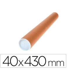 Tubo De Carton Q-Connect Portadocumentos Cartoncillo Encolado Reciclado 1,8 mm Con 2 Tapas De Plastico 40x430 mm Precio: 2.50000036. SKU: B15DE5DBTY