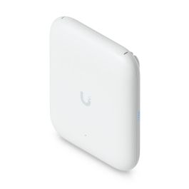 Ubiquiti AP WiFi 7 802.11be 6 GHz IP67 Exterior 6 Spatial Streams 2.5 GbE PoE+ con Antena Direccional y Soporte Articulado para 465m2