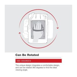 RAM Mounts RAM-GDS-ROTO2-ZE20U 3-in-1 Accessory for Zebra ET40 and ET45 8” Enterprise Tablet