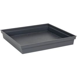 EDA Platillo cuadrado Toscana 40 cm Gris antracita para macetero Toscane 50 cm - Origine France Garantie Precio: 23.50000048. SKU: S7164605
