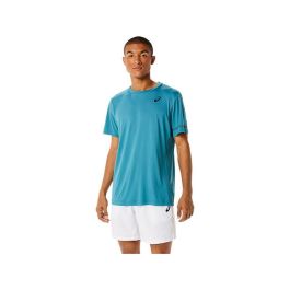 Camiseta de Manga Corta Hombre Asics 2041A136-302 Azul cielo