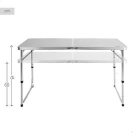 Color Baby Mesa Maletin Camping Aluminio 120x60xh60/70cm Ajustable