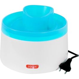 Fuente de agua Zolux para perros y gatos con cartucho filtrante de 2 litros Fuente de agua Zolux para perros y gatos con cartucho filtrante de 2 litros