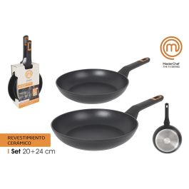 Lote 2 Sartenes de aluminio forjado 20 cm/24 cm, 2.5 mm (4 Unidades) Precio: 106.78999958. SKU: B1K4WM6PFV