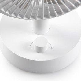 Domo DOM5411397173164 Ventilador de mesa con batería Li-ion 5V Recargable USB 15 cm de diámetro 10 velocidades