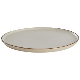 Day Plato Llano Natural Diámetro 26,5 cm con Esmaltado Reactivo Único