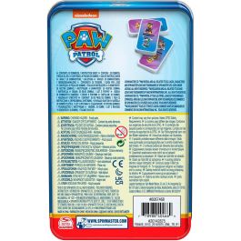 Spin Master Patrulla Canina Dominó Caja Metal 28 Fichas 6067468