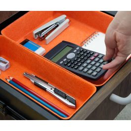 Confortime Set de 5 Organizadores de Fieltro 27.5 x 20 x 5.3 cm (6 Unidades)