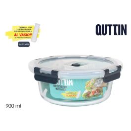 Fiambrera Redonda con Tapa Vacío Quttin 18 cm 900 cc (6 Unidades) Precio: 24.89999952. SKU: B1DMPRAN4G