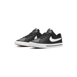Zapatillas Deportivas Infantiles Nike Court Legacy Negro