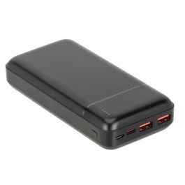 Rivacase Va2102 Powerbank 20000 mAh Carga Rápida 22.5W Power Delivery 20W QC3.0 USB-C Recarga Portátiles Negro Rivacase Va2102 Powerbank 20000 mAh Carga Rápida 22.5W Power Delivery 20W QC3.0 USB-C Recarga Portátiles Negro