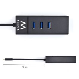 Hub Usb Ewent 3 Puertos Usb Hub Usb Ewent 3 Puertos Usb