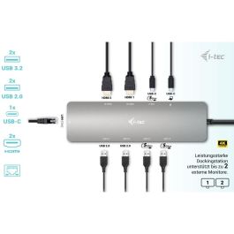 Funda para Teclado i-Tec C31NANOHDM2DOCPD