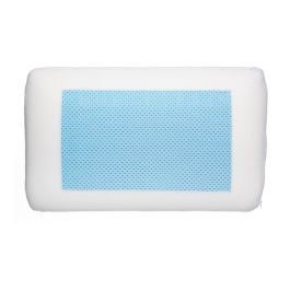 5Five Almohada ergonómica con gel refrescante 50x30x12cm