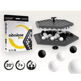 Zygomatic Abalone GO Juego de Mesa Portátil Estrategia 2 Jugadores Tablero Hexagonal Bolas Blancas Negras +7 Años Multilenguaje 20 Minutos Zygomatic Abalone GO Juego de Mesa Portátil Estrategia 2 Jugadores Tablero Hexagonal Bolas Blancas Negras +7 Años Multilenguaje 20 Minutos
