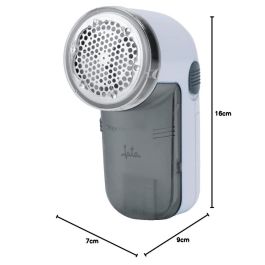 Jata Quitapelusas Eléctrico JEQP5 Sistema de Seguridad Cuchillas Acero Inoxidable 50mm Blanco