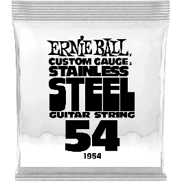 ERNIEBALL .054 Cuerda Eléctrica para Guitarra Stainless Steel Precio: 2.8900003. SKU: B13SLVFAK4