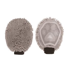 Dog Gone Smart Manopla de Aseo Dirty Dog Grooming Mitt 25x18 cm Gris para Perros Precio: 8.49999953. SKU: S6102350