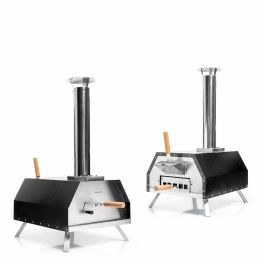 Horno para Pizza de Pellets con Accesorios Pizzahven InnovaGoods Horno para Pizza de Pellets con Accesorios Pizzahven InnovaGoods