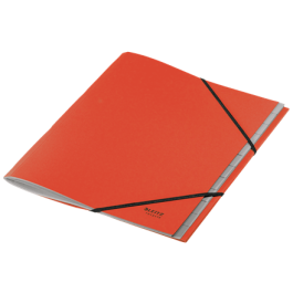 Leitz 39150025 Carpeta Clasificadora de Cartón 12 Posiciones A4 Recycle 100% Rojo