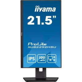 MONITOR IIYAMA 21.5"/1920 x 1080/100Hz /2.1MPX/250CD/FHD/16:9/HDMI/IPSLED/NEGRO