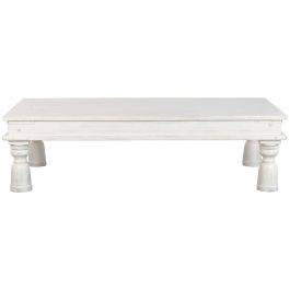 Mesa de Centro Home ESPRIT Blanco 70 x 107 x 45 cm