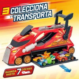 Camion thunder truckt-racers mix ‘n race transporta y lanza coches incluye coche exclusivo. 23x35x12cm Camion thunder truckt-racers mix ‘n race transporta y lanza coches incluye coche exclusivo. 23x35x12cm
