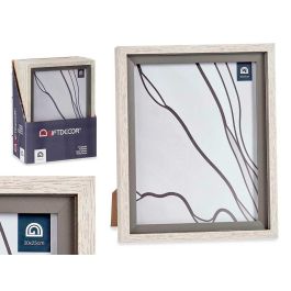 Portafotos Natural Borde Gris 20x25 cm - Giftdecor (24 Unidades) Portafotos Natural Borde Gris 20x25 cm - Giftdecor (24 Unidades) Precio: 103.4999999. SKU: S3609091