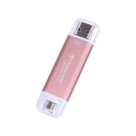 Transcend ESD310P SSD Externo 2TB USB 10Gbps Type C/A Rosa