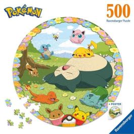 Ravensburger Puzzle 500 Piezas Pokémon Round