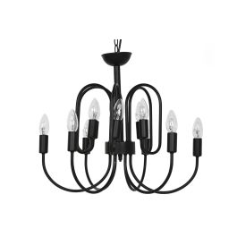 DKD Home Decor Lámpara de Techo Vintage Negro 54 x 46 x 54 cm Precio: 76.4999994. SKU: B192E26Q45