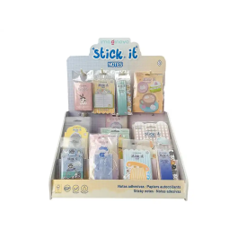 Imaginovo Bloc Notas Adhesivas Fantasía Expositor Sobremesa 160 Unidades Surtidas 310x270x420 mm