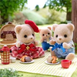 Sylvanian Families - El Picnic Gourmet de los Osos Galleta - Figura y Accesorios - SYL5054131058527