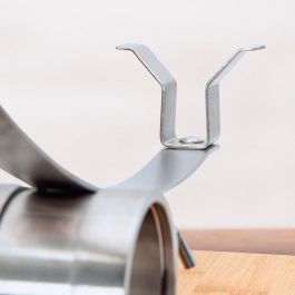 3 Claveles Jamonero basculante con base giratoria 360°, bloqueo automático y cabezal giratorio