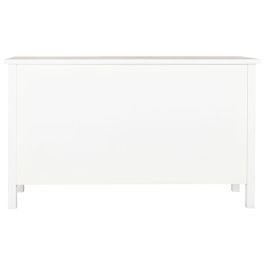 Buffet Tradicional DKD Home Decor Blanco Natural 40 x 80 x 130 cm